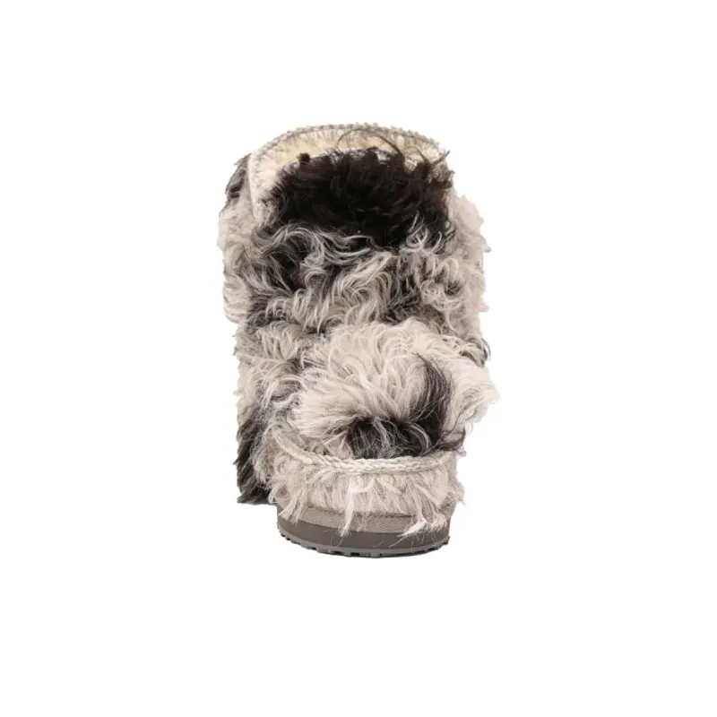 K.D.KENAZ Warm Coverage Short Snow Boots Women's Ecru-1