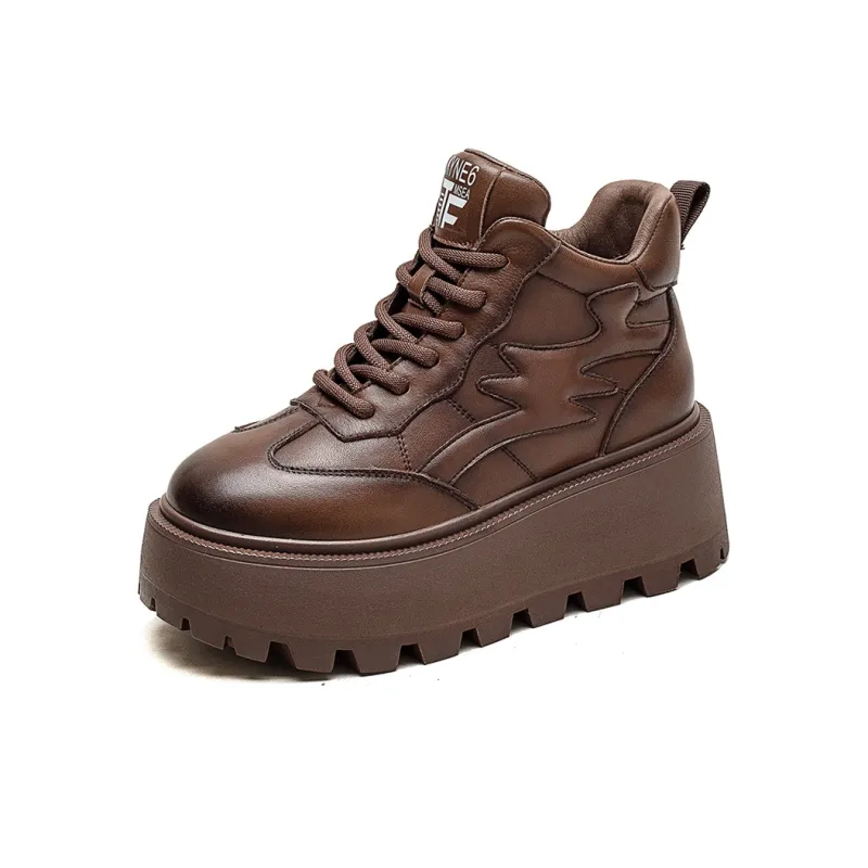 MATA Ankle Boots Women's Khaki/Brown/Black-1