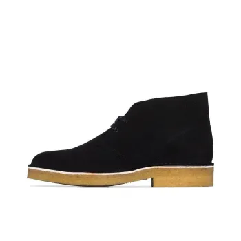 Clarks Originals Desert Boot 221 Black Suede