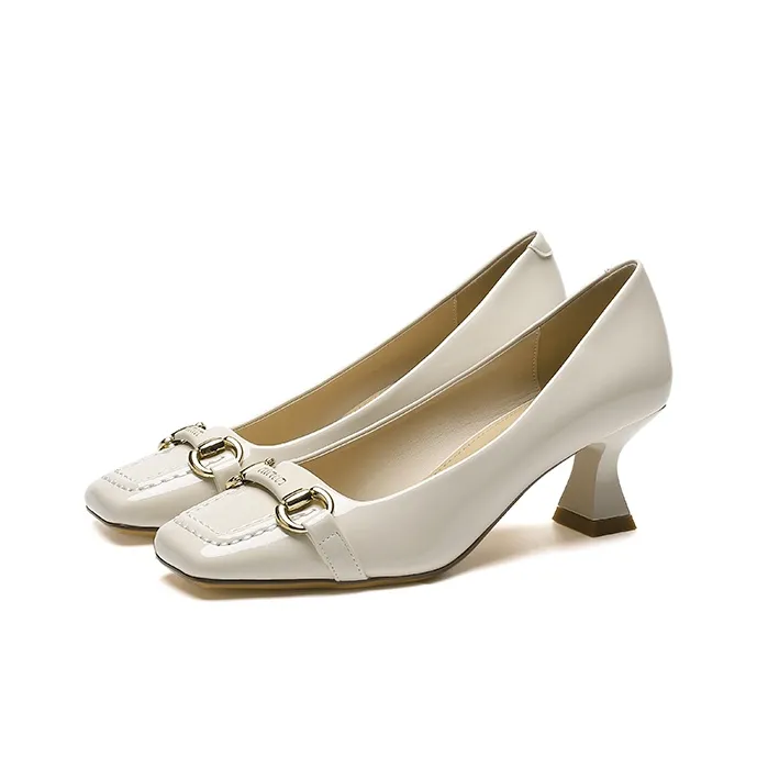 Zubumei Slim Heel High Heels 6cm Women's-8