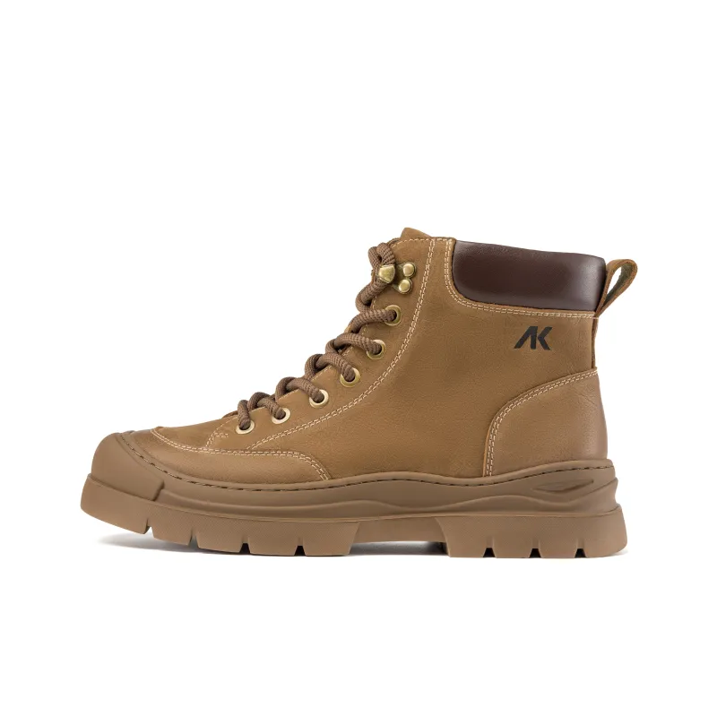 AOKANG Martin Boots Men Brown-0