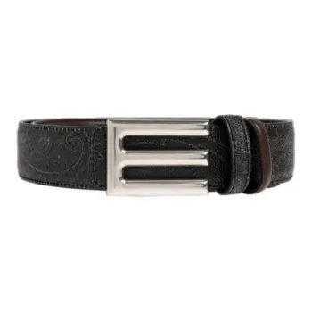 ETRO Paisley Printed Buckled Belt