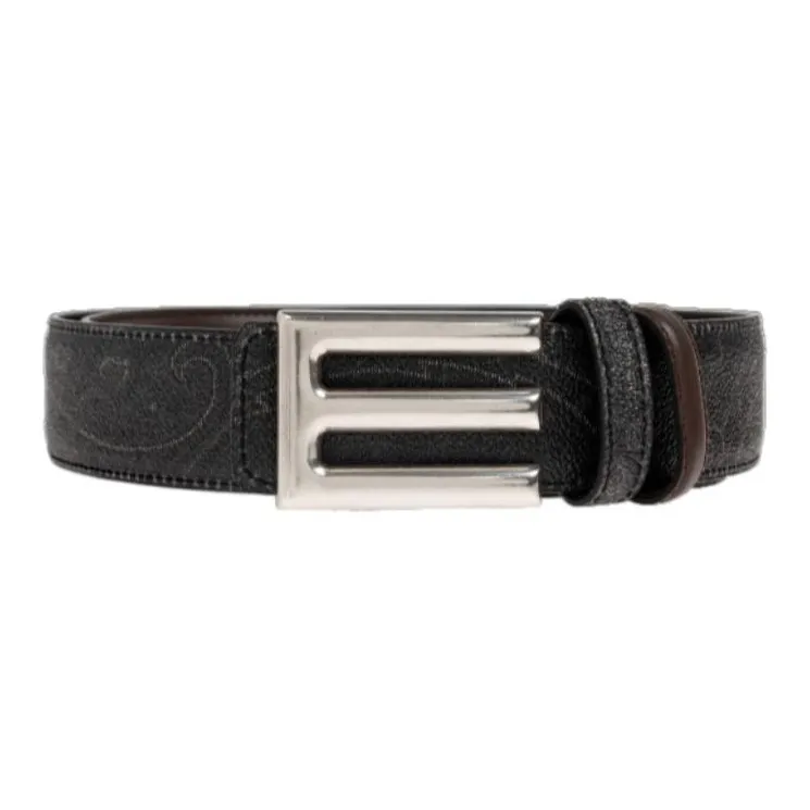 ETRO Paisley Printed Buckled Belt-0