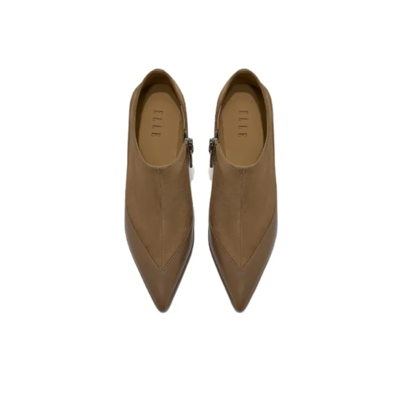 ELLE High Heels Women's Black/Brown-6