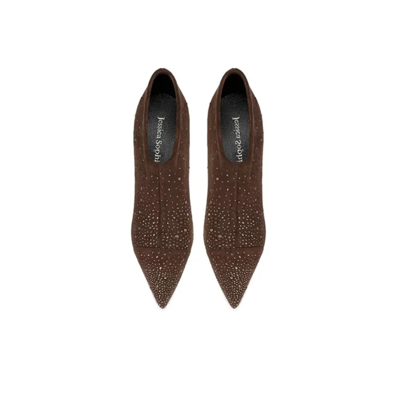 JESSICA SOPHIA Slim Heel High Heels 6cm Women's-5