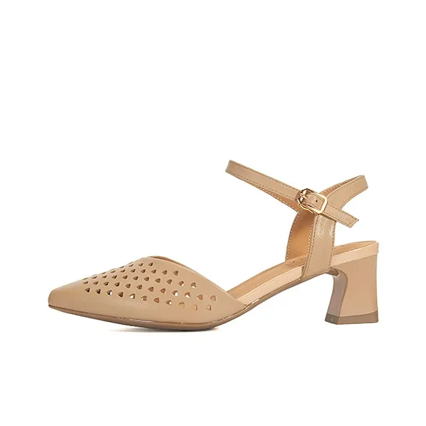 LESELE Chunky Heel High Heels 5.5cm Women's-5