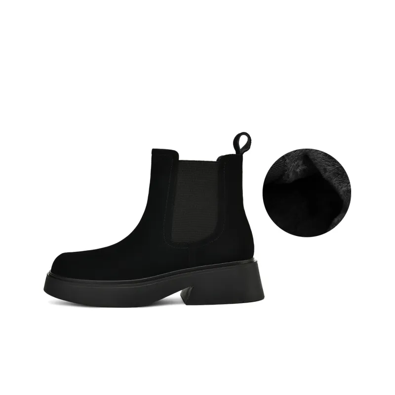 BOERDIQI Cigarette-Box Boots Ankle Boots 4.5cm Women's-0