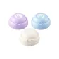 "3 Pcs Reusable Recording Buttons Blue-Purple-Ecru"