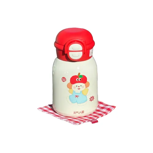 Northern Krypton Cute Minimalist Style Large Capacity Double-Drink Straw 316 Stainless Steel Portable Water Cup 500ml