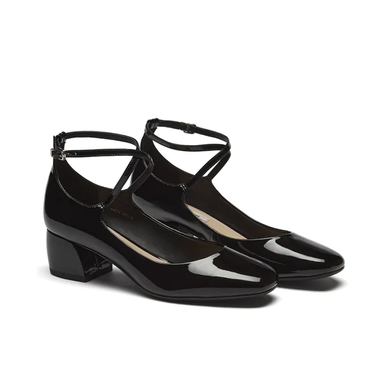 73Hours Love In The Maze Female Lead Chunky Heel High Heels 4.5cm Women's-7