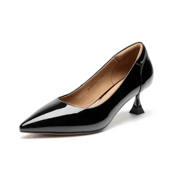 DG Flared Heel High Heels 5.5cm Women's