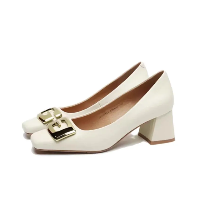 Satchi Chunky Heel High Heels 5.5cm Women's-7