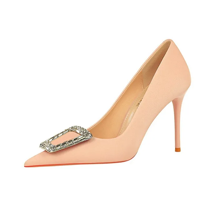 BIGTREE Slim Heel High Heels Women's-0