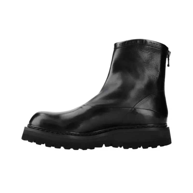 PREMIATA Ankle Boots 3cm Men's Black-0
