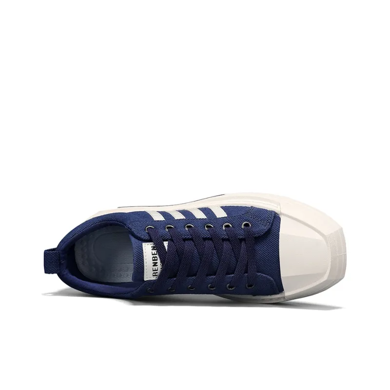 RENBEN Non slip Lightweight Low Top Canvas Shoes Men's-18