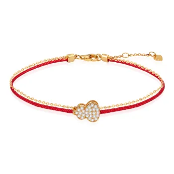 OUBI.YABI 925 Sterling Silver Zircon Bracelets Women's