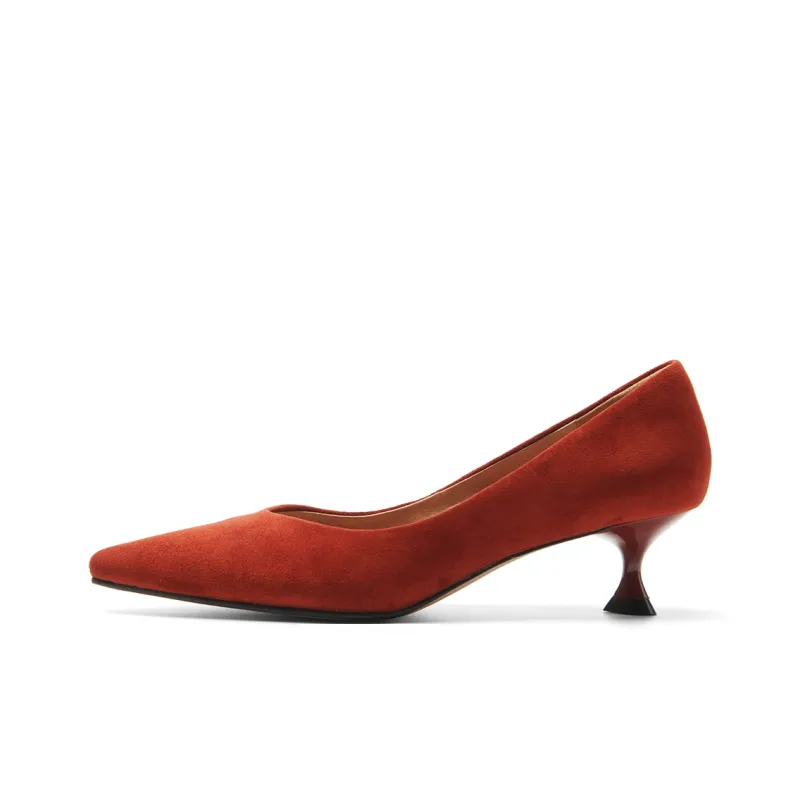 PT'SON Slim Heel High Heels 4.8cm Women's-6
