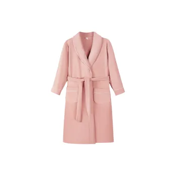 UAVAE Bath Robes Women's Rouge Pink