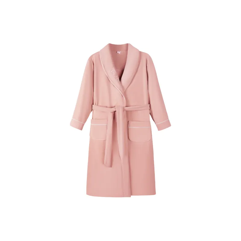 UAVAE Bath Robes Women's Rouge Pink-0