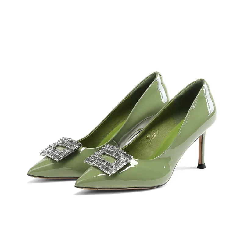 ST&SAT Slim Heel High Heels 8.3cm Women's-13