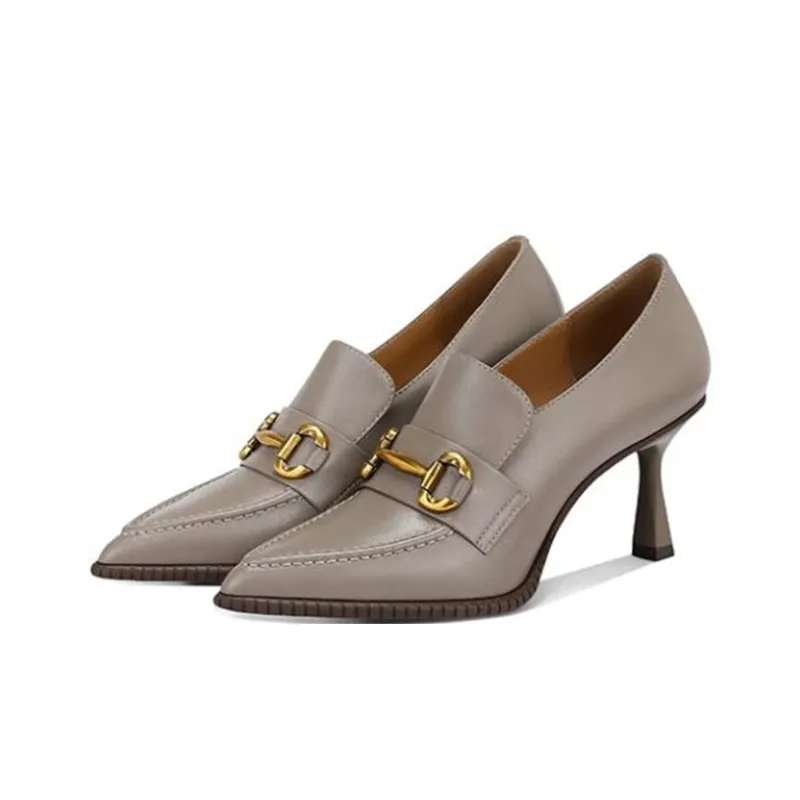 JESSICA SOPHIA Chunky Heel High Heels 6cm Women's-2
