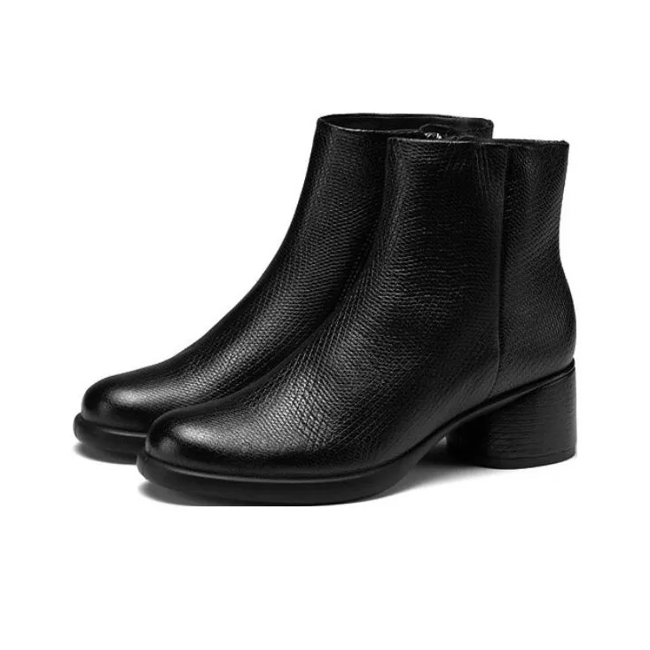 Ecco Ankle Boots 5cm Women's Black-1