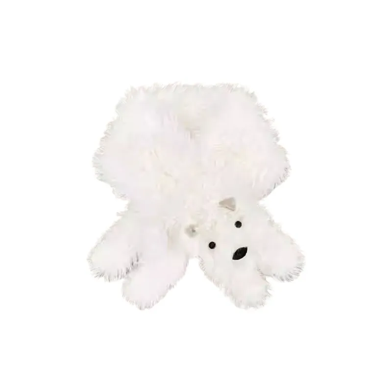 CARTELO Polyester Plush Yarn Scarf Unisex Gift Box Set-0