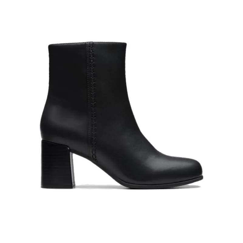 Clarks Ankle Boots 7cm Women's Black-1