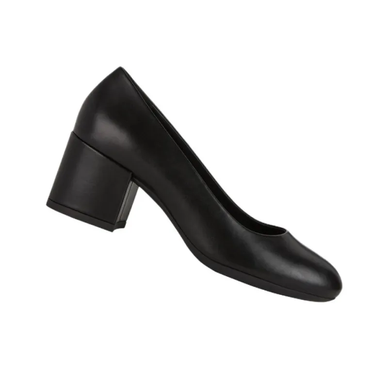 GEOX Chunky Heel High Heels 6cm Women's Black-2
