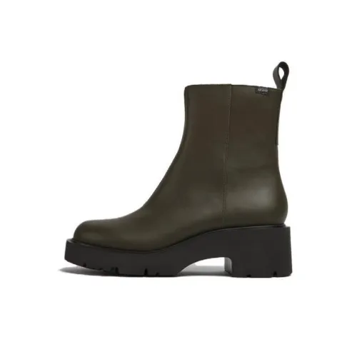 CAMPER Milah Ankle Boots Women's Gray Green