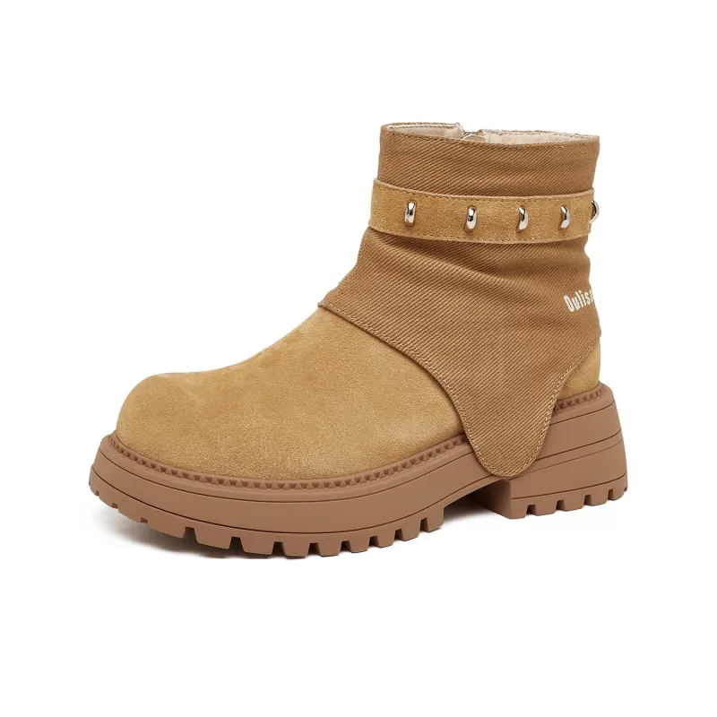 OULISASI Ankle Boots Women's-6