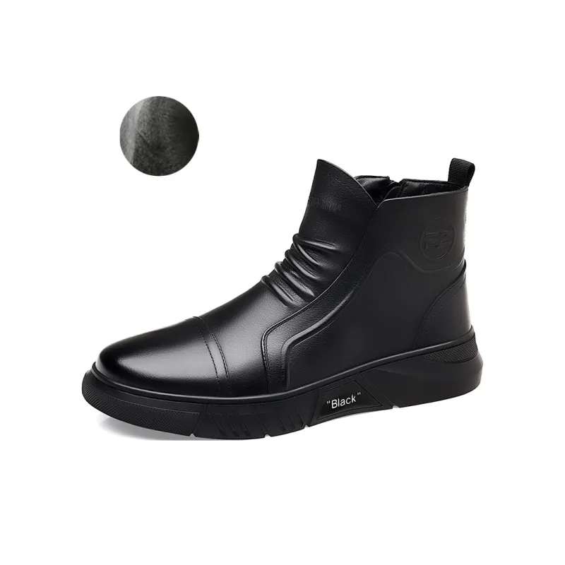 Eminu Ankle Boots Men Black-6