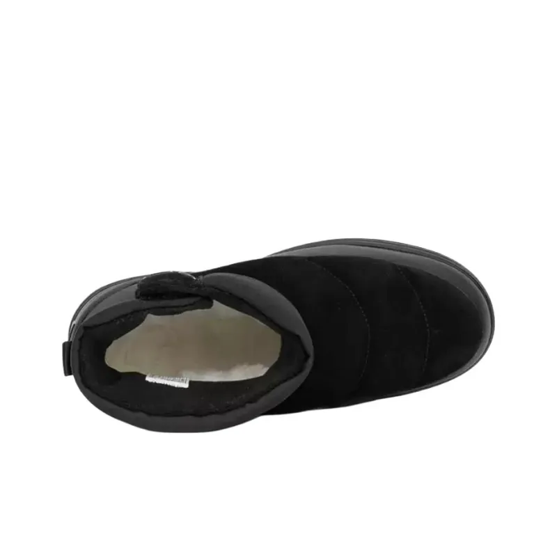 UGG Thermal Abrasion Resistant Short Snow Boots Women's Black-4