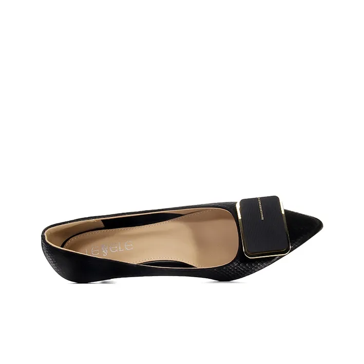 LESELE Chunky Heel High Heels Women's-3