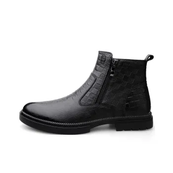 LAORENTOU Ankle Boots Men's Black