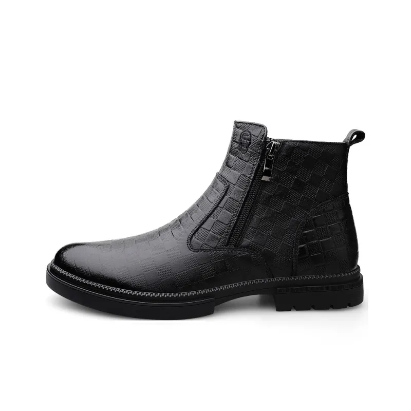 LAORENTOU Ankle Boots Men's Black-0