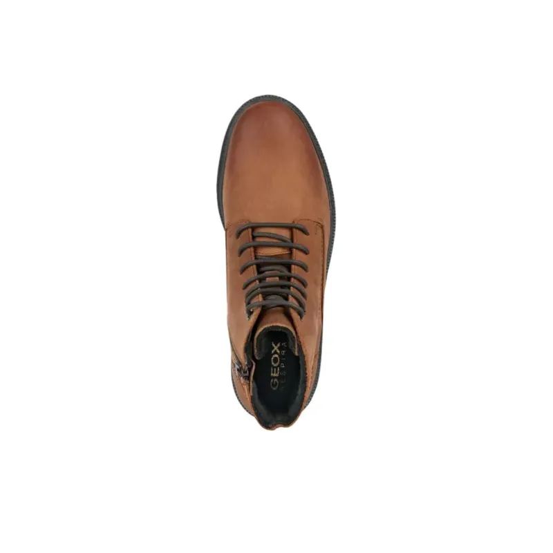 GEOX Ghiacciaio Short Martin Boot Men's Brown-4