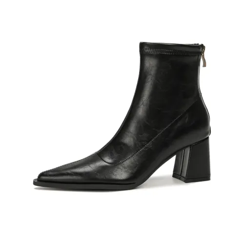 Bamiti As If Treading On Level Ground Ankle Boots 6.5CM Women's
