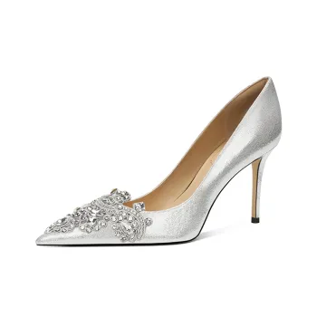 Zubumei Slim Heel High Heels 8CM Women's