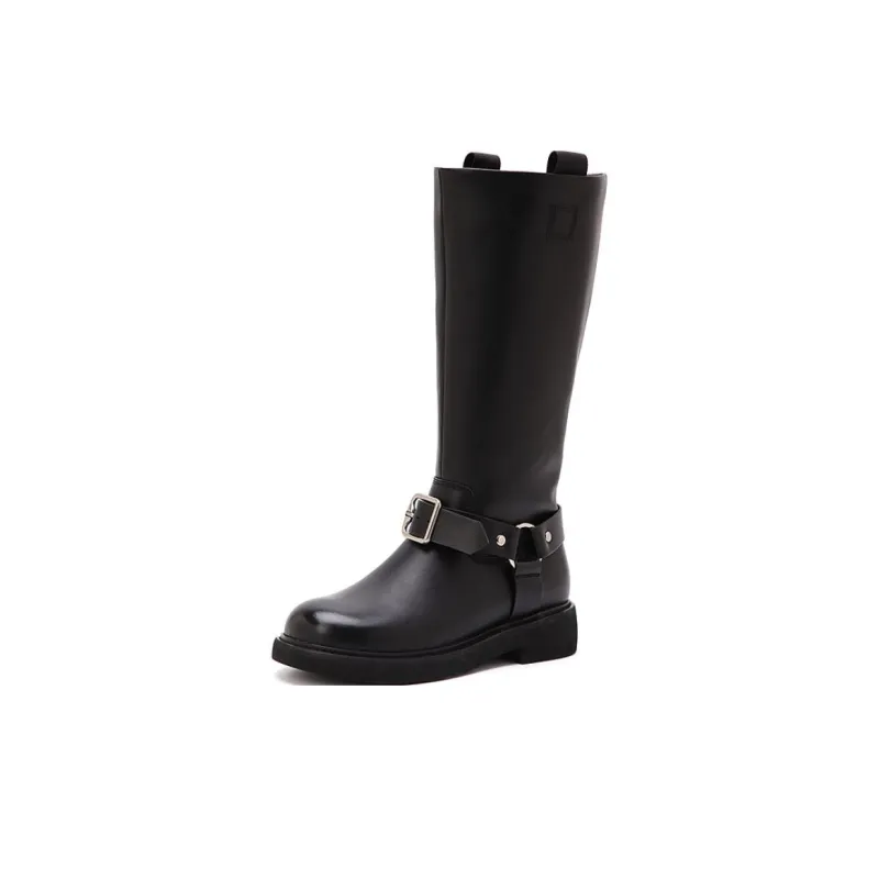 BASTO Knee high Boots Women's Electronic Business-4
