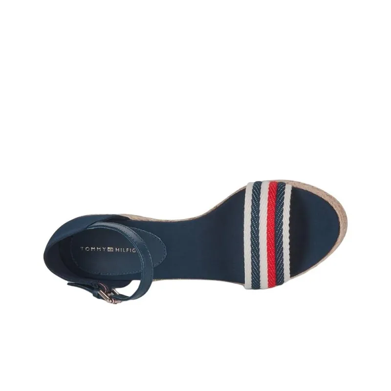 Tommy Hilfiger Logo-print Detail Wedge Sandals-4