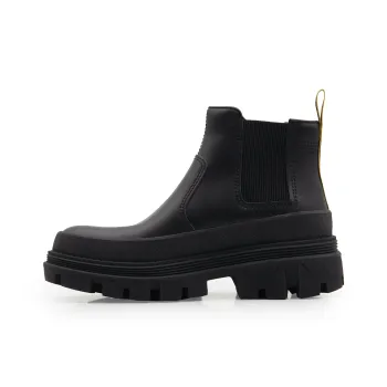 CAT Short Mid Calf Outdoor Work Boots Martin Boots Unisex Black