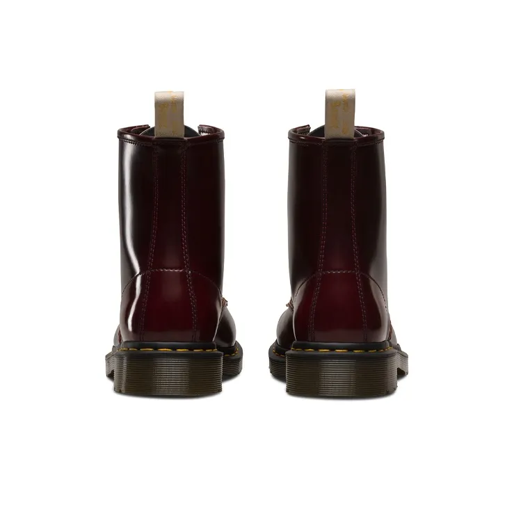 Dr. Martens Vegan 1460 'Cambridge Brush Cherry Red' Women's-5
