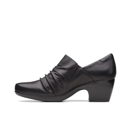 Clarks Damen Emily Cove Chunky Heel High Heels Women's Black
