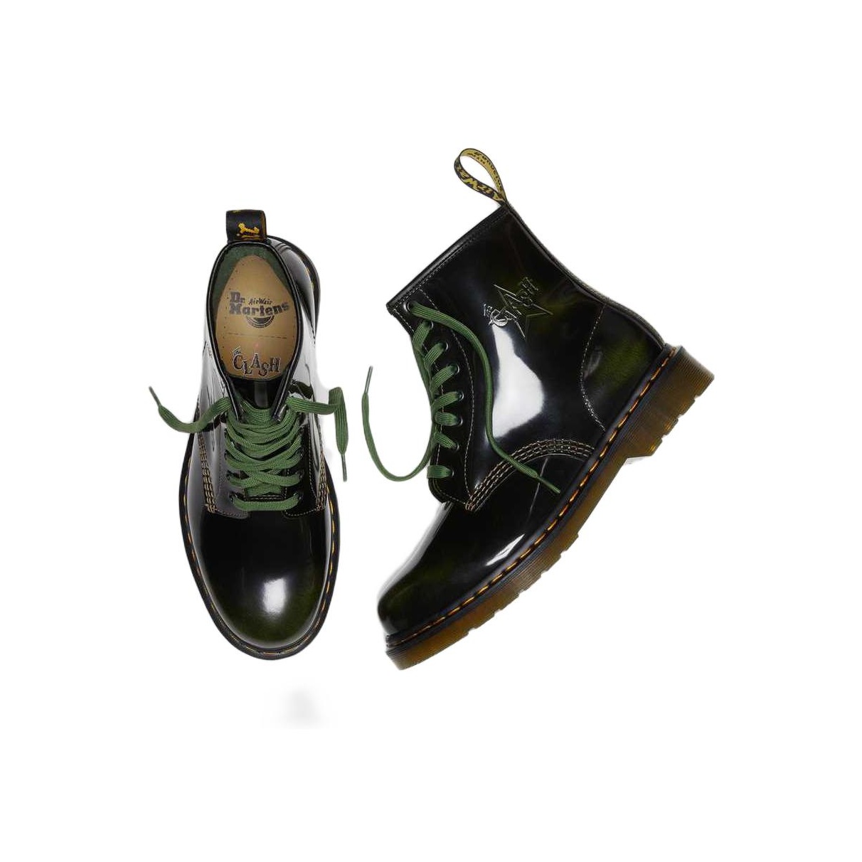 最高級 Dr.Martens 1460 8 Hole X The Clash - POIZON 靴
