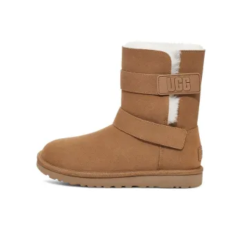 UGG Bailey Graphic Logo Strap Boot 'Brown' Women's
