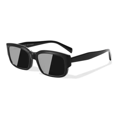 PULAIS Plate Frame Square Sunglasses Men's