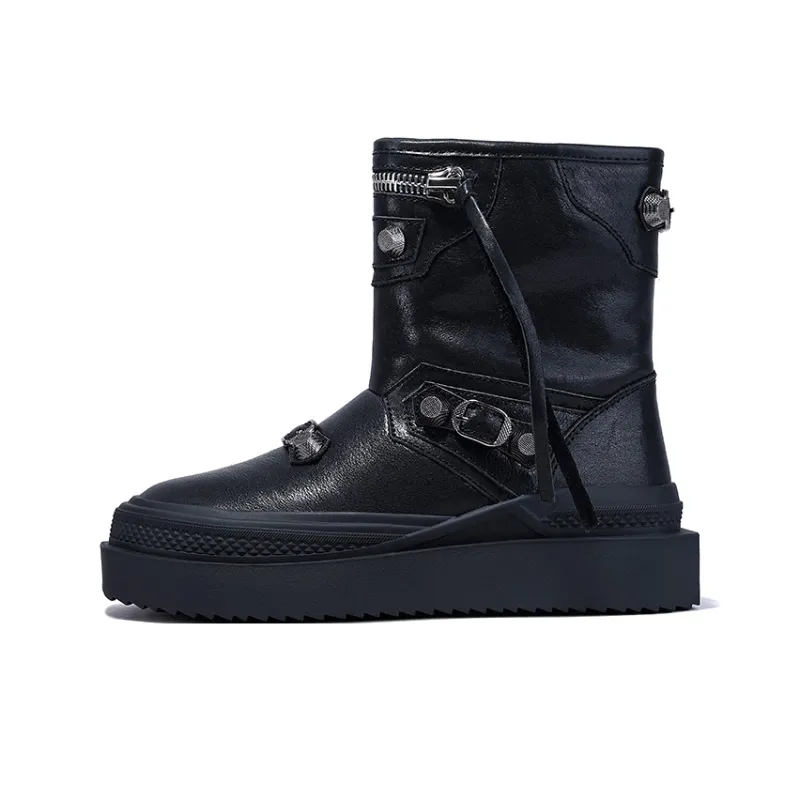 BELLALILY Short Snow Boots Women's-2