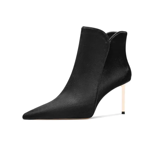 Shesrim Ankle Boots 7.5cm Women's Black