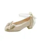 4cm Chunky Heel, Champagne